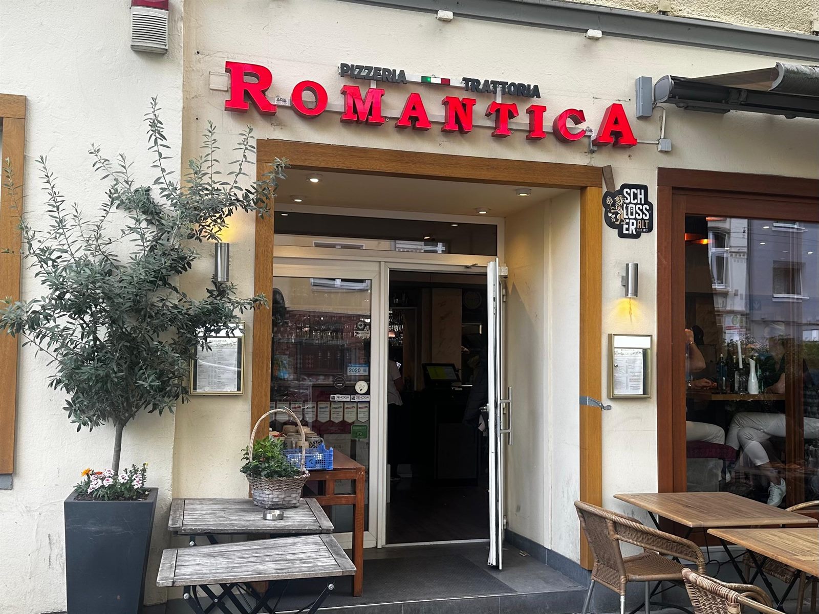 Restaurant Romantica in der Moltkestraße, Düsseldorf